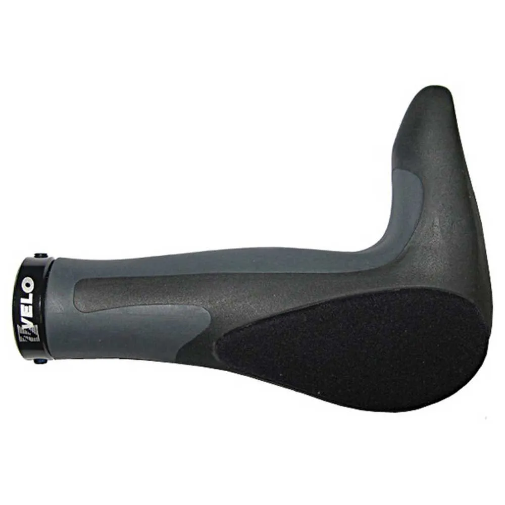 Velo Ez Integrated Bar End Griffe, Black, 148 / 148mm Velo Ez Integrated Bar End Griffe, Black, 148 / 148mm