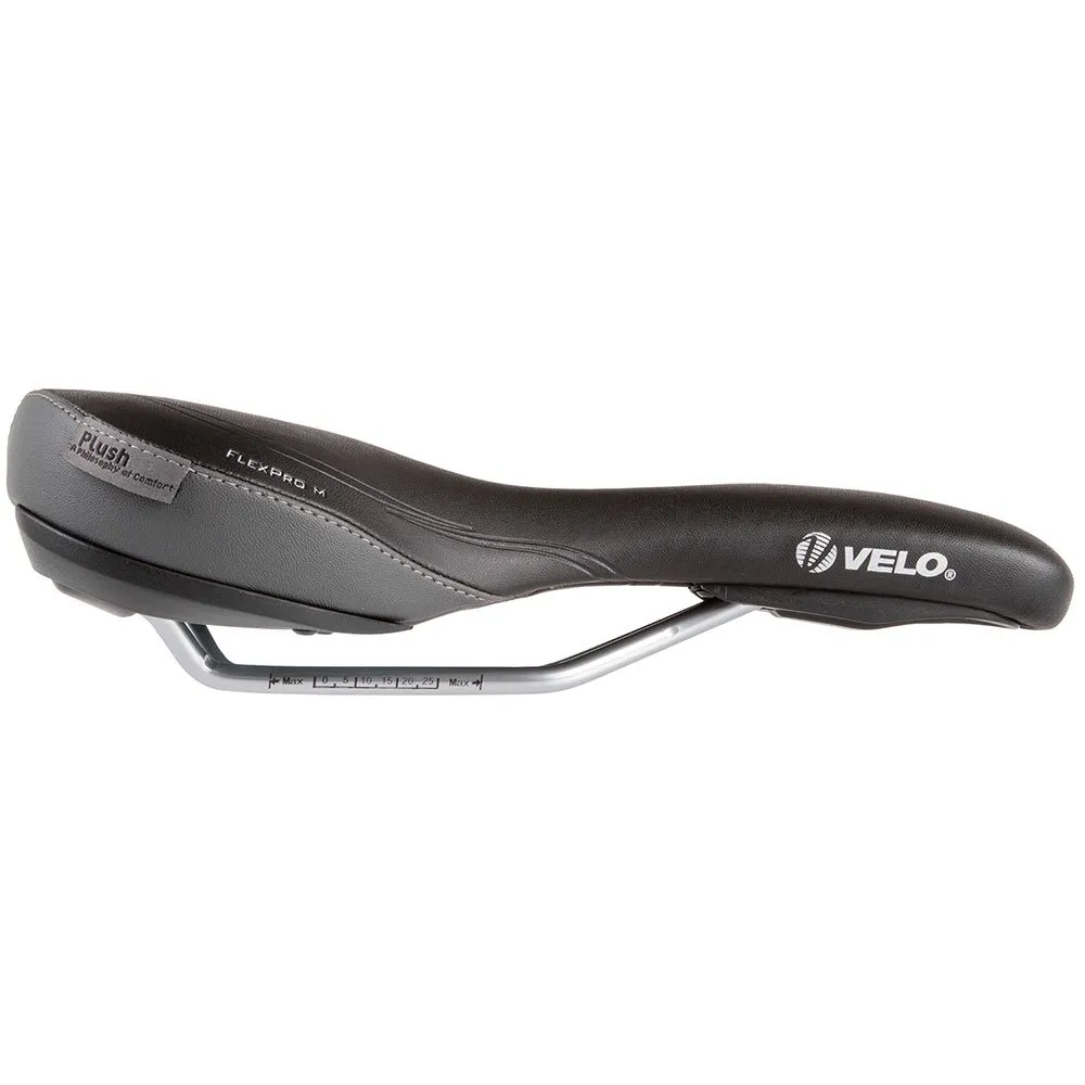 Velo Flex Pro Sattel, Black / grey, 158mm Velo Flex Pro Sattel, Black / grey, 158mm