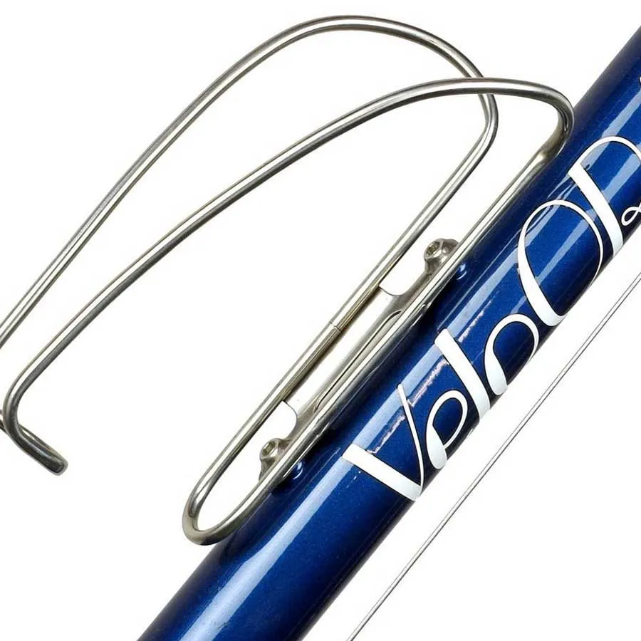 Velo Orange Moderniste Stainless Flaschenhalter, Silver, One Size Velo Orange Moderniste Stainless Flaschenhalter, Silver, One Size
