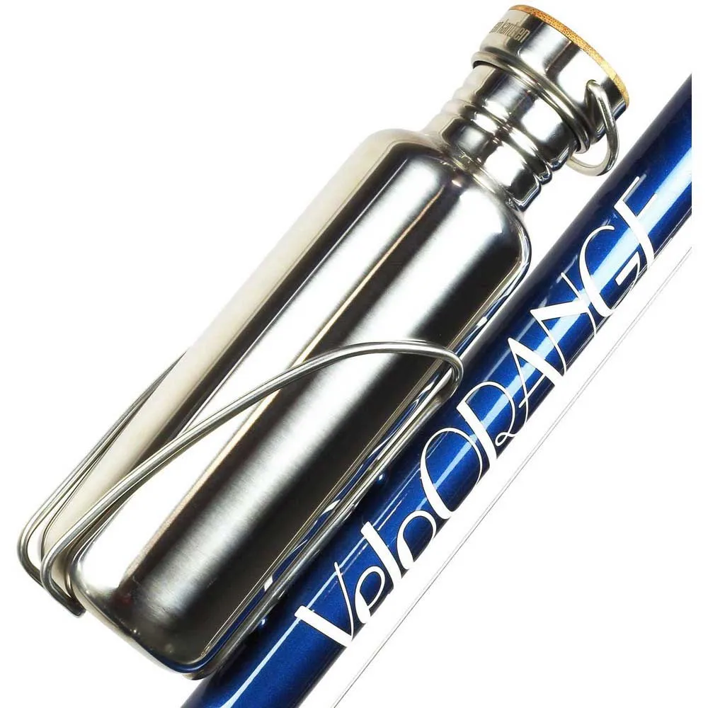 Velo Orange Moderniste Stainless Flaschenhalter, Silver, One Size Velo Orange Moderniste Stainless Flaschenhalter, Silver, One Size