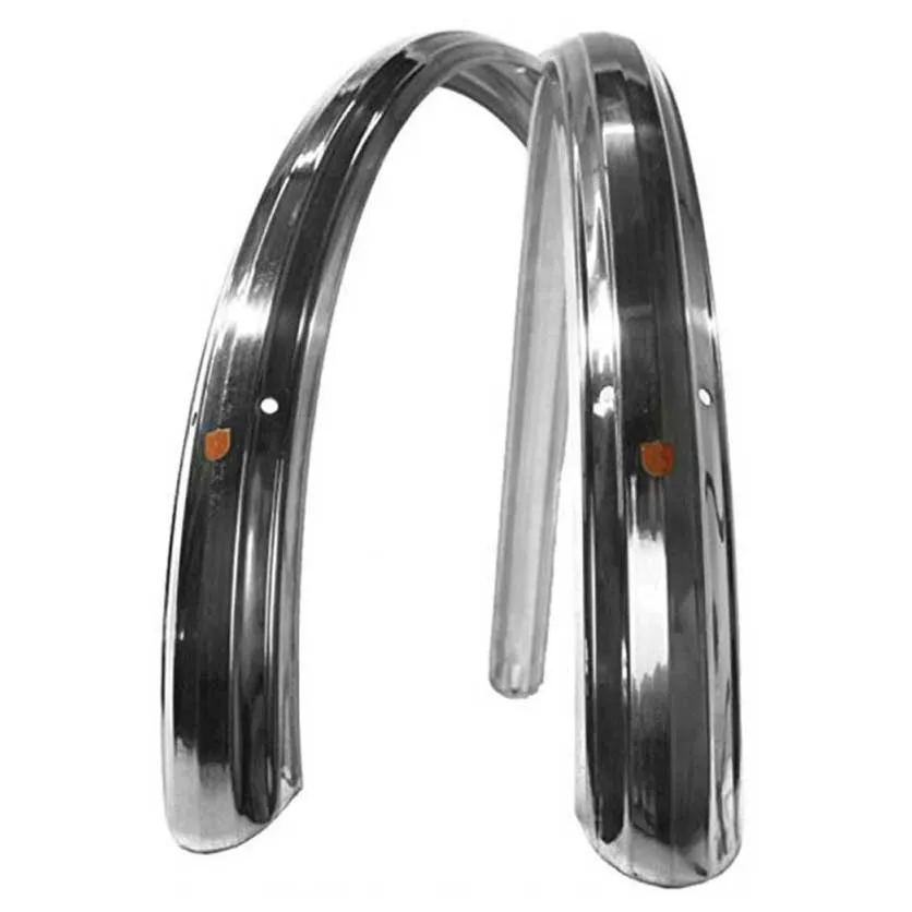 Velo Orange Zeppelin 52mm Schutzblech-set, Silver, 650B Velo Orange Zeppelin 52mm Schutzblech-set, Silver, 650B
