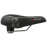Velo Plush Elasto Sattel, Black, 211mm