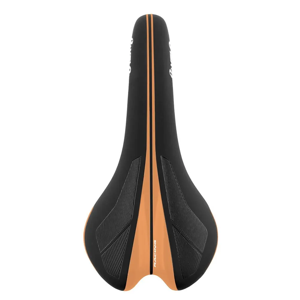 Velo Senso Competition Sattel, Glossy orange, 133mm Velo Senso Competition Sattel, Glossy orange, 133mm