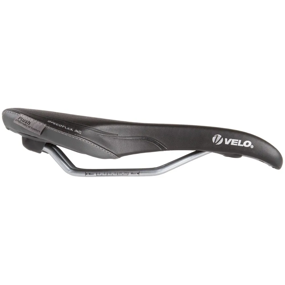 Velo Speedflex Ac Sattel, Black, 130mm