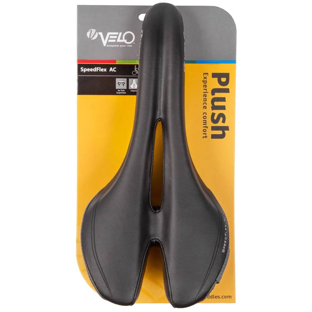 Velo Speedflex Ac Sattel, Black, 130mm