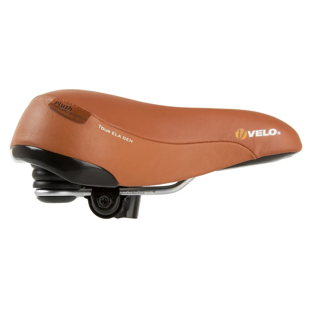 Velo Tour Ela Gen Sattel, Brown, 220mm Velo Tour Ela Gen Sattel, Brown, 220mm