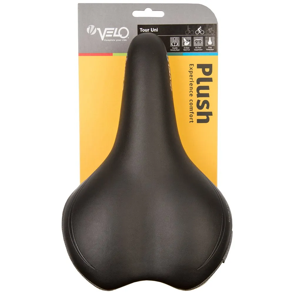 Velo Tour Uni Sattel, Black, 271mm Velo Tour Uni Sattel, Black, 271mm