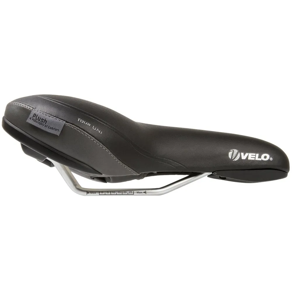 Velo Tour Uni Sattel, Black, 271mm Velo Tour Uni Sattel, Black, 271mm
