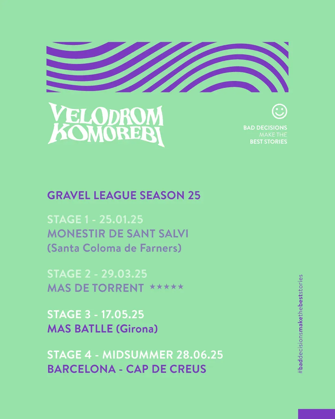 Velodrom CC Komorebi Gravel Series 2025