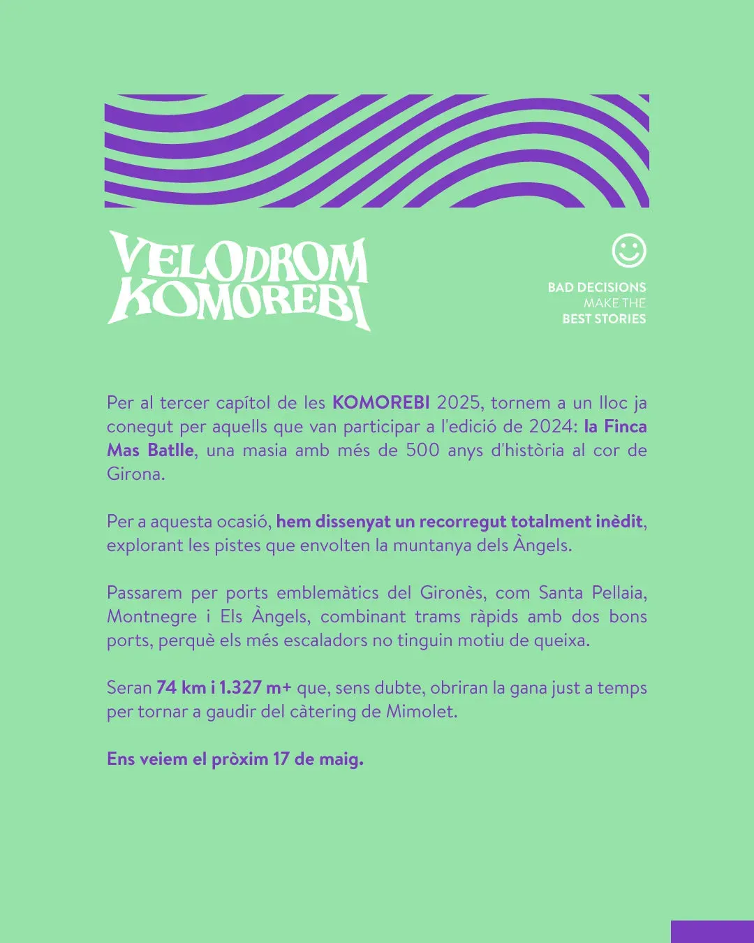 Velodrom CC Komorebi Gravel Series 2025