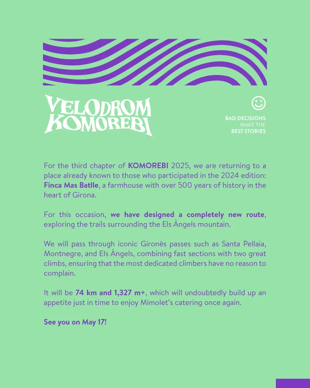 Velodrom CC Komorebi Gravel Series 2025