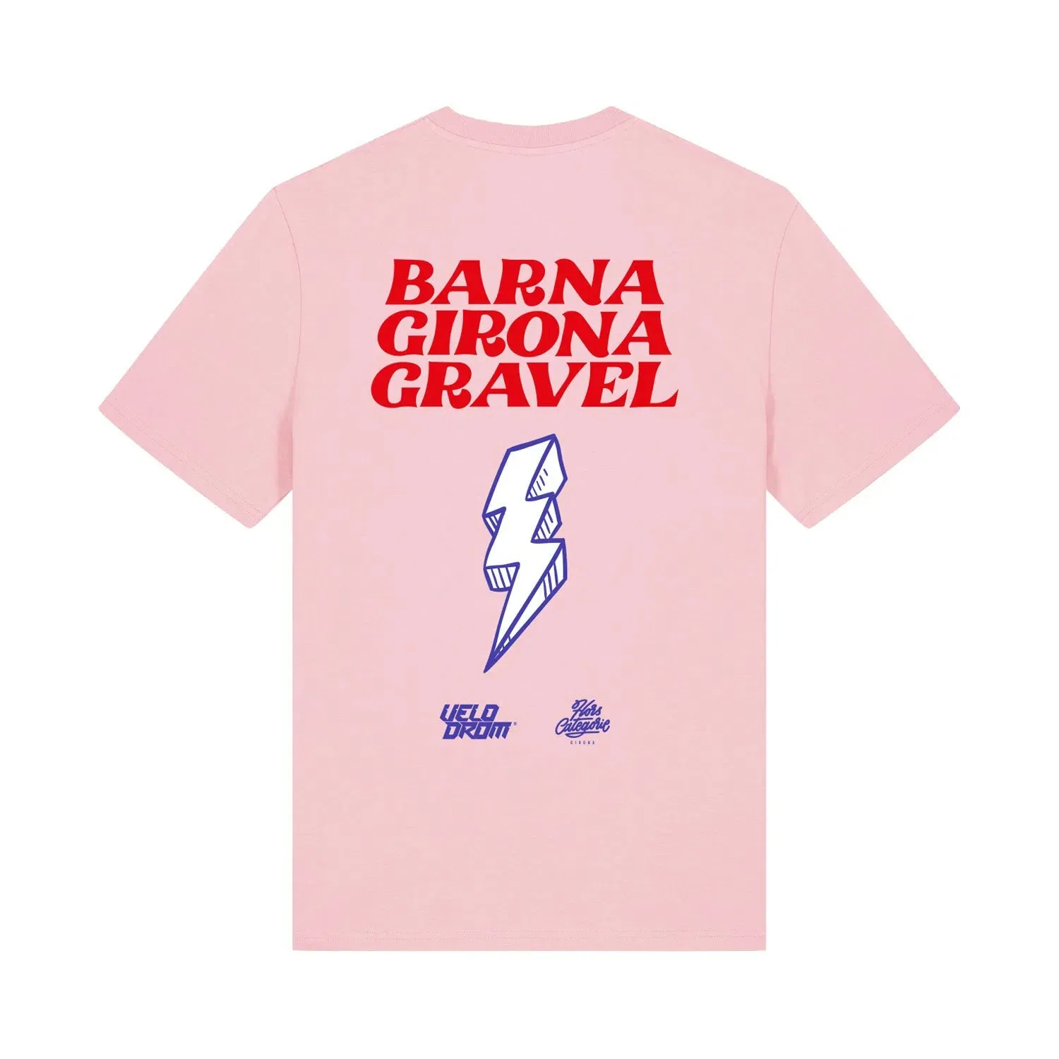 Velodrom CC VELODROM TShirt Barna Girona Gravel, Strawberry, L