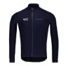 Velodrom VCC Thermal Langarm Fahrradtrikot AW23, Classic marineblau
