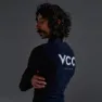 Velodrom VCC Thermal Langarm Fahrradtrikot AW23, Classic marineblau