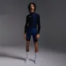 Velodrom VCC Thermal Langarm Fahrradtrikot AW23, Classic marineblau
