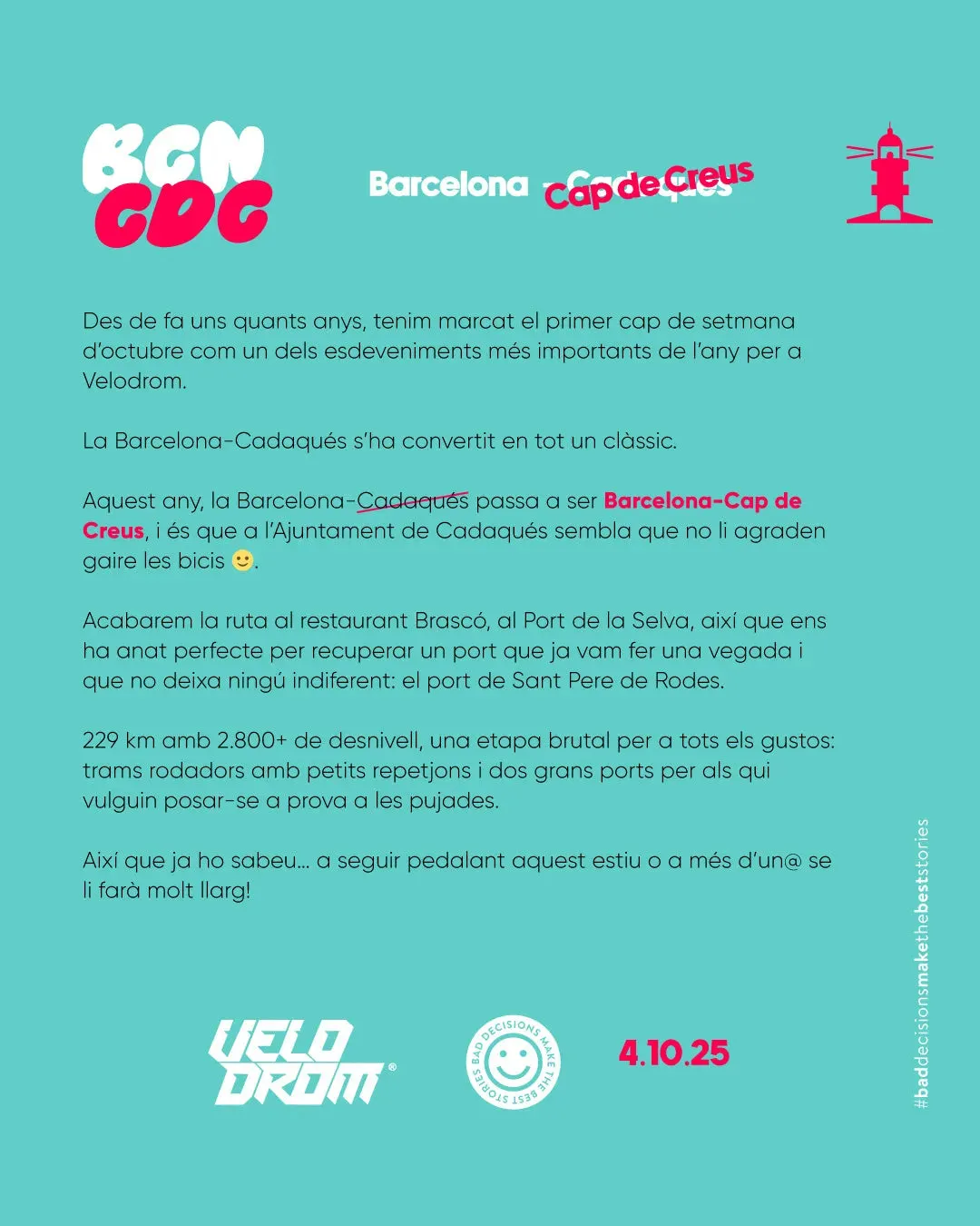 Velodrom VCC VELODROM Barcelona Mütze de Creus 2025