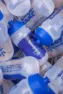 Velodrom VCC VELODROM by LASER Forat del Vent Trinkflasche, Transparent/blau