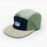 Beige/navy/moss green