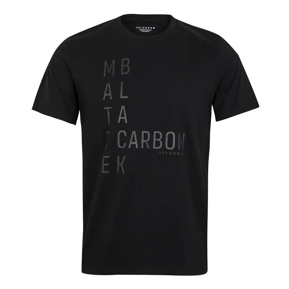 Velodrom VCC VELODROM Tshirt Matte Black Carbon, Schwarz, S