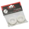 VELOX 2 Stück auf Karte Felgenband Adhesive Tresse 19 Unisex, weiß, 2m x 19mm