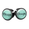 VELOX 2er-Set Lenkerstopfen für Straßenfahrräder Doming Bianchi Unisex, grün, TU