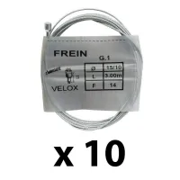 VELOX Box von 10 Bremskabeln Fahrrad Rennrad-City 00 Unisex