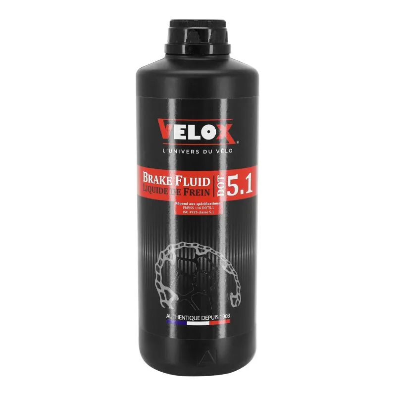 VELOX Bremsflüssigkeit Dot5.1 Unisex, schwarz, 500ml VELOX Bremsflüssigkeit Dot5.1 Unisex, schwarz, 500ml