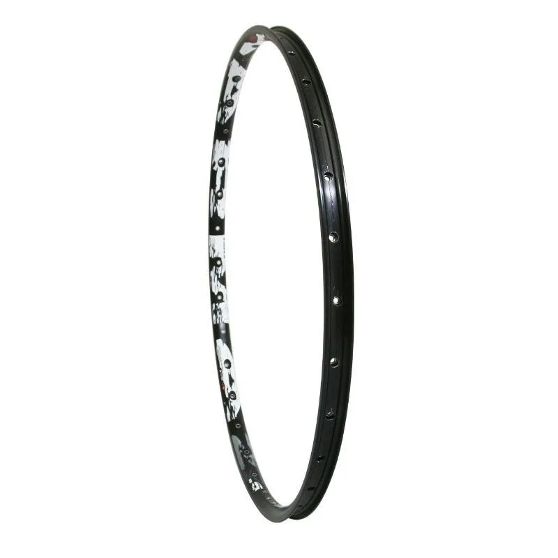 VELOX Doppelwandige MTB-Felge mit Ösen Profil Karma disc 21c 32t. 17mm Unisex, schwarz, 27.5" VELOX Doppelwandige MTB-Felge mit Ösen Profil Karma disc 21c 32t. 17mm Unisex, schwarz, 27.5"