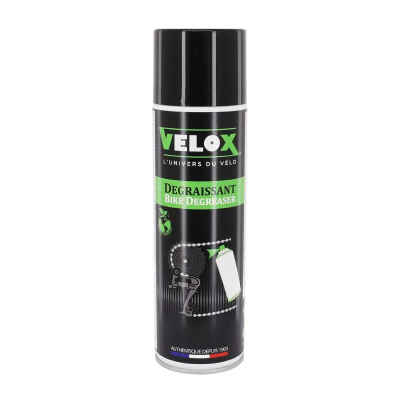 VELOX Entfetter für Fahrradgetriebe für Kassette und Kette - biodegradierbar Bio Unisex, schwarz, 400mm VELOX Entfetter für Fahrradgetriebe für Kassette und Kette - biodegradierbar Bio Unisex, schwarz, 400mm