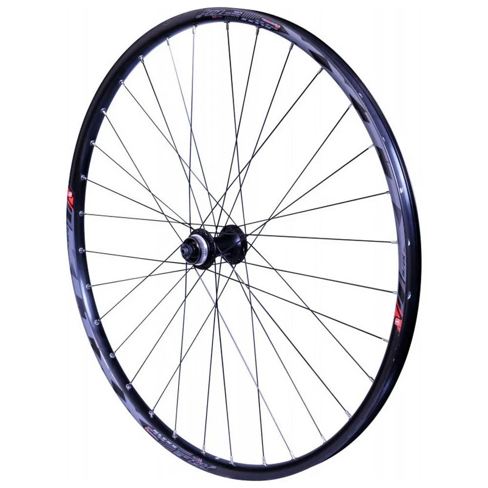 VELOX Mach1 Klixx Shimano Acera M3050 27.5´´ Cl Disc Mtb Vorderrad, Black, 9 x 100mm