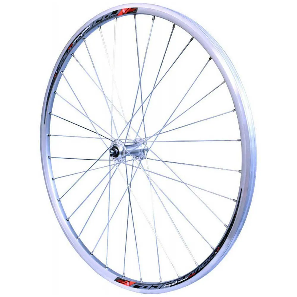 VELOX Mach1 Road Runner Miche Magnum Rennrad-vorderrad, Silver, 9 x 100mm