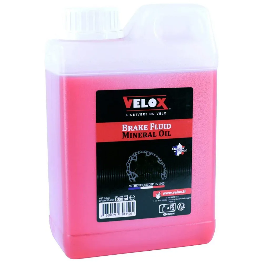 VELOX Mineral 1l Bremsflüssigkeit, Pink, One Size VELOX Mineral 1l Bremsflüssigkeit, Pink, One Size