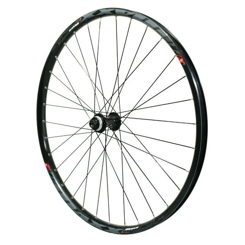 VELOX MTB-Disc-Vorderrad (tubeless und tubetype) für Steckachse 15-100 Maxx 25 Freeride Centerlock Shimano Mt400 Unisex, schwarz, 27.5" VELOX MTB-Disc-Vorderrad (tubeless und tubetype) für Steckachse 15-100 Maxx 25 Freeride Centerlock Shimano Mt400 Unisex, schwarz, 27.5"