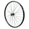 VELOX MTB-Disc-Vorderrad (tubeless und tubetype) für Steckachse 15-100 Maxx 25 Freeride Centerlock Shimano Mt400 Unisex, schwarz, 27.5"
