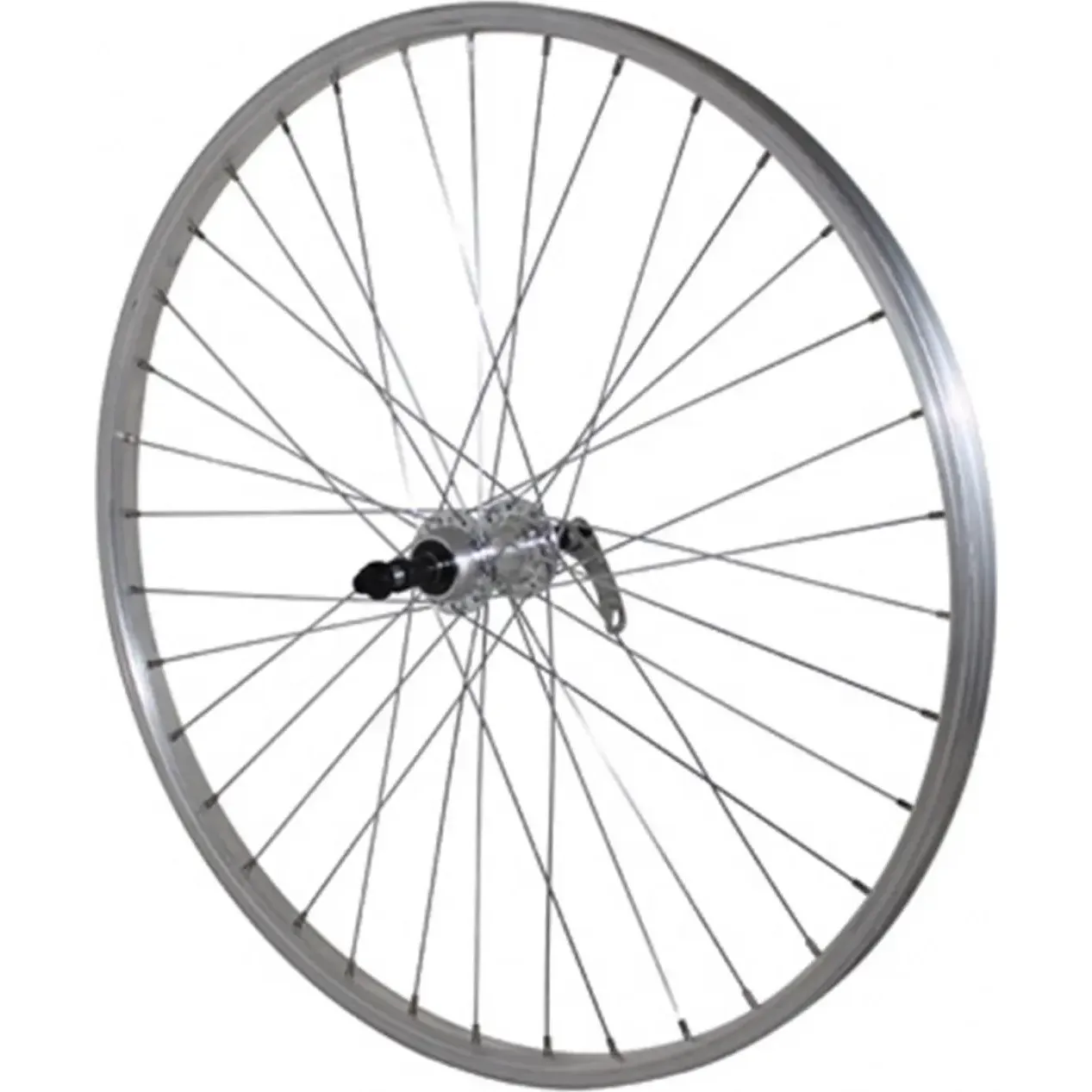 VELOX MTB-Fahrrad Hinterrad Aluminium Nabenschaltung 7-6V. Unisex, silber, 26" VELOX MTB-Fahrrad Hinterrad Aluminium Nabenschaltung 7-6V. Unisex, silber, 26"