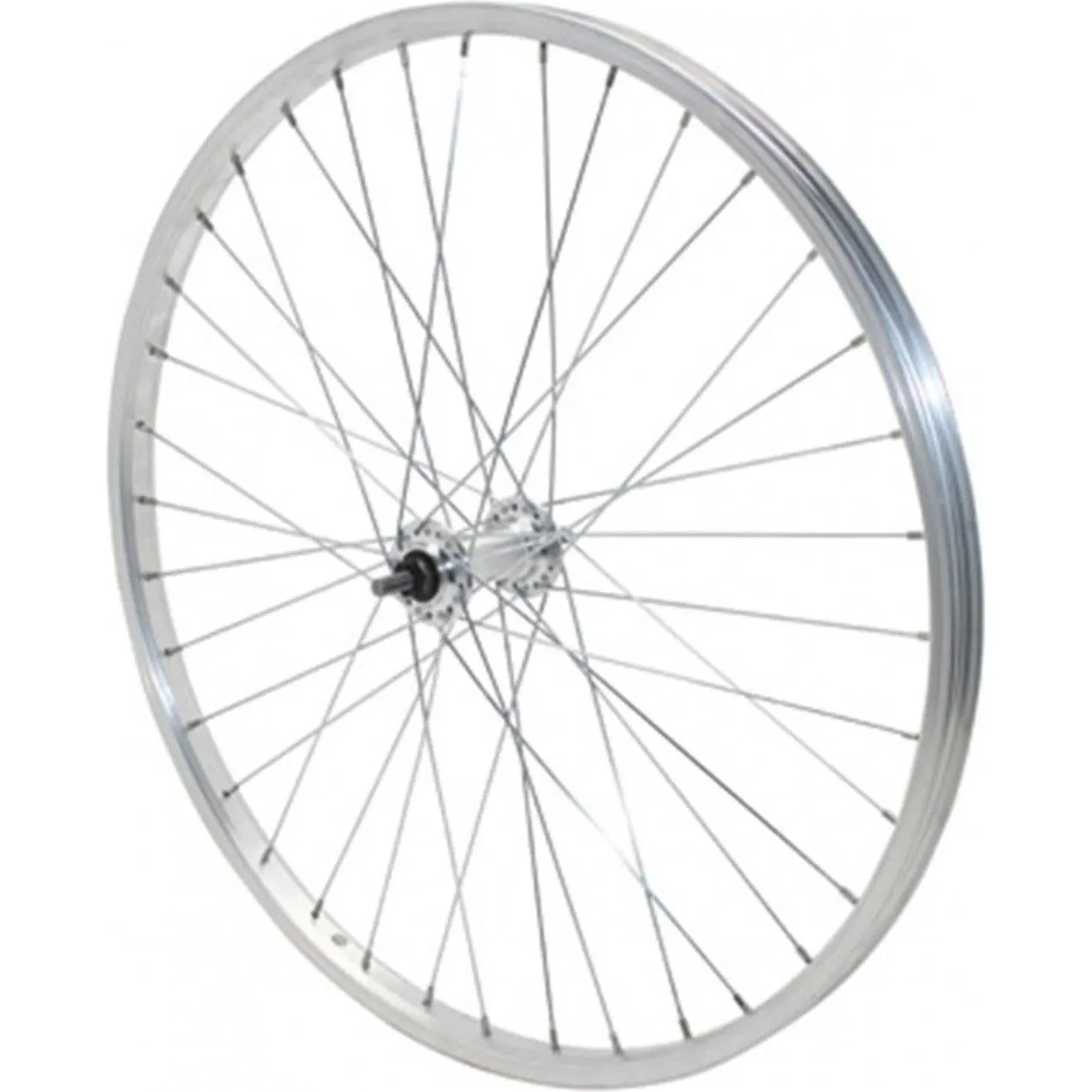 VELOX MTB-Fahrrad-Vorderrad Aluminium-Nabe Aluminium-Vollachse Unisex VELOX MTB-Fahrrad-Vorderrad Aluminium-Nabe Aluminium-Vollachse Unisex