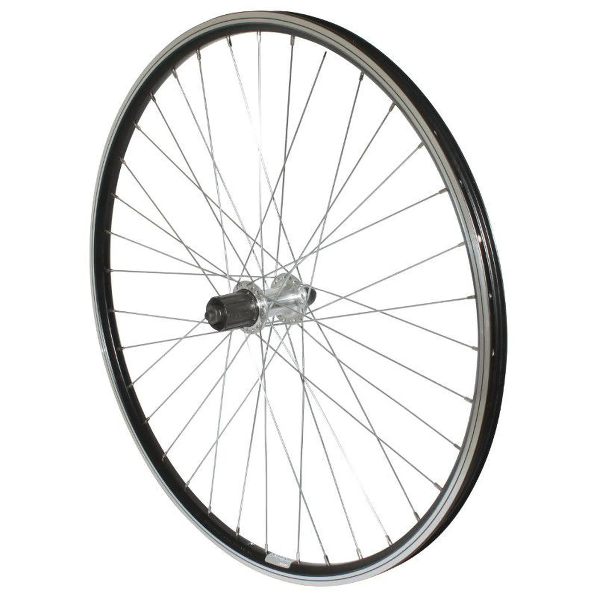 VELOX MTB-Rad Hinterrad doppelwandige Aluminiumnabe blockiert Kassette P2R 9-8V. Unisex, schwarz, 26" VELOX MTB-Rad Hinterrad doppelwandige Aluminiumnabe blockiert Kassette P2R 9-8V. Unisex, schwarz, 26"