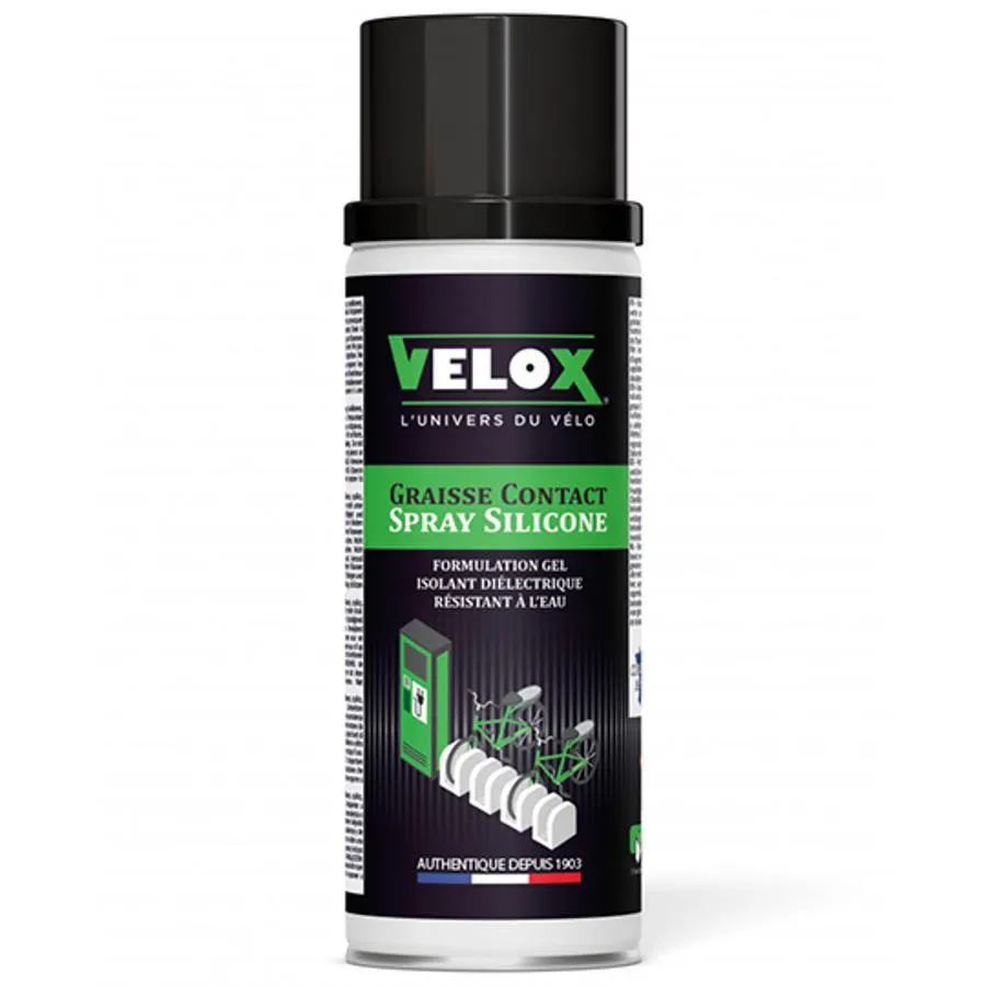 VELOX Silikonfett für dielektrische Kontakte speziell für Batterien VAE / E BIKE Unisex, grün, 200ml VELOX Silikonfett für dielektrische Kontakte speziell für Batterien VAE / E BIKE Unisex, grün, 200ml