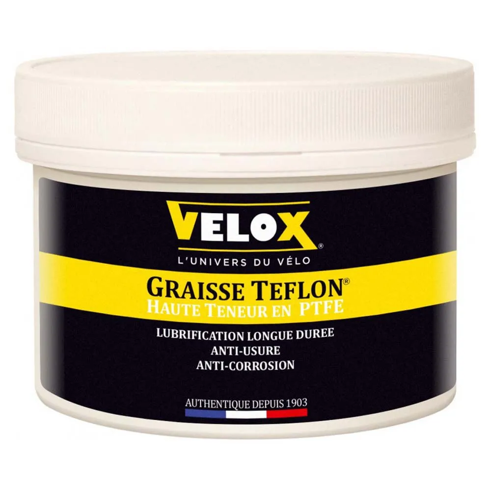 VELOX Teflon Multi Purpose Fett 350ml, Black / white / yellow, One Size VELOX Teflon Multi Purpose Fett 350ml, Black / white / yellow, One Size