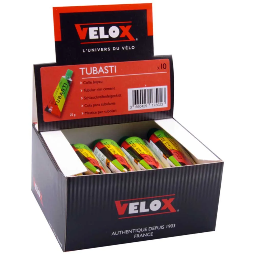 VELOX Tubasti 25gr Kleber 10 Einheiten, Red / yellow / green/ black, One Size VELOX Tubasti 25gr Kleber 10 Einheiten, Red / yellow / green/ black, One Size