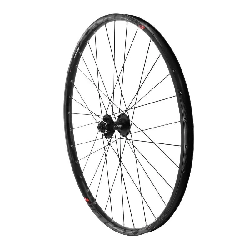 VELOX Vorderrad 6-Loch-Nabe compatible Felge 32 Speichen Maxx 25 Disc Tubeless Ready Shimano M475 Disc - All Terrain - 25C 32 Unisex, schwarz, 29" VELOX Vorderrad 6-Loch-Nabe compatible Felge 32 Speichen Maxx 25 Disc Tubeless Ready Shimano M475 Disc - All Terrain - 25C 32 Unisex, schwarz, 29"