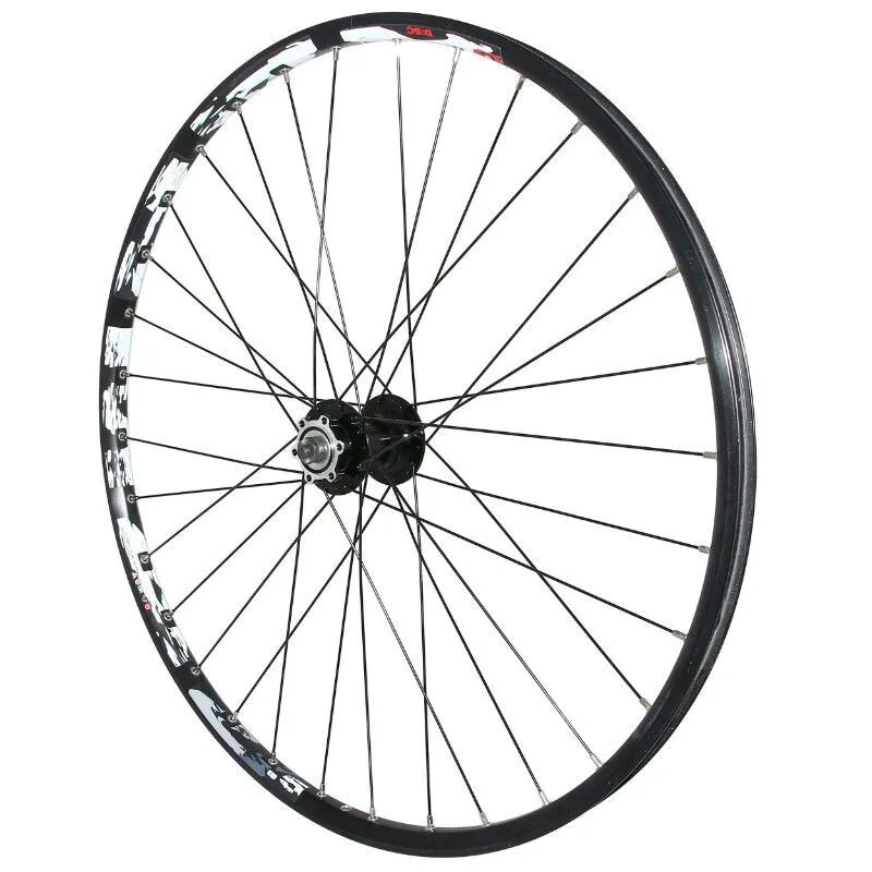 VELOX Vorderrad doppelwandig mit Öse 6-Loch-Nabe 32 Speichen Felge Karma Disc 32 21C 32 21C Unisex, schwarz, 27.5" VELOX Vorderrad doppelwandig mit Öse 6-Loch-Nabe 32 Speichen Felge Karma Disc 32 21C 32 21C Unisex, schwarz, 27.5"