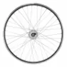 VELOX Vorderrad doppelwandige Nabe ER10 Shimano Dynamo DH2N 6 V-3W Unisex, schwarz, 27.5"