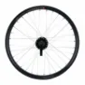 VELOX Vorderrad Doppelwandige Scheibe mit Ösen Nabe 6 Loch Blockierung Kargo VAE Unisex, schwarz, 20" x 1.75/2.50