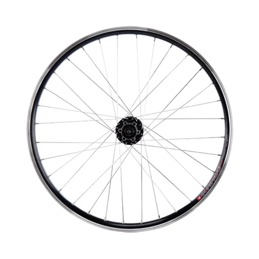 VELOX Vorderrad Felgensperre E Bike/VAE/Cargo AV Mach1 kargo.moy.shim M475 disque 6 Unisex, schwarz, 24" VELOX Vorderrad Felgensperre E Bike/VAE/Cargo AV Mach1 kargo.moy.shim M475 disque 6 Unisex, schwarz, 24"
