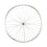 VELOX Vorderrad für VTC-Fahrrad mit Felgensperre ER10. TX500 Unisex, silber, 28"