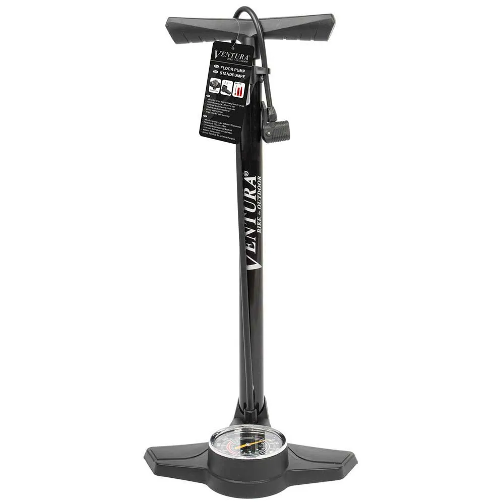 Ventura Metal Standpumpe, Black, 120psi Ventura Metal Standpumpe, Black, 120psi