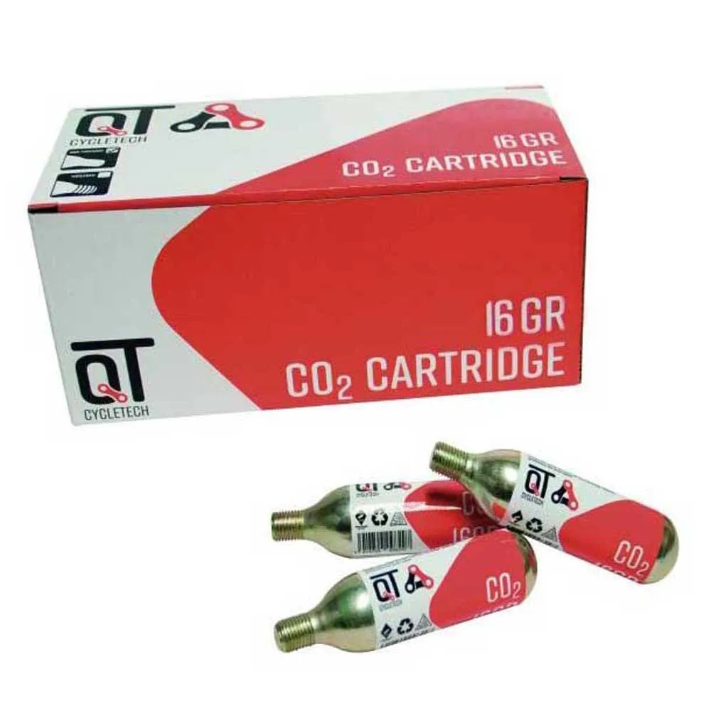 Venzo Co2-kartusche 30 Einheiten, Silver, 16g Venzo Co2-kartusche 30 Einheiten, Silver, 16g