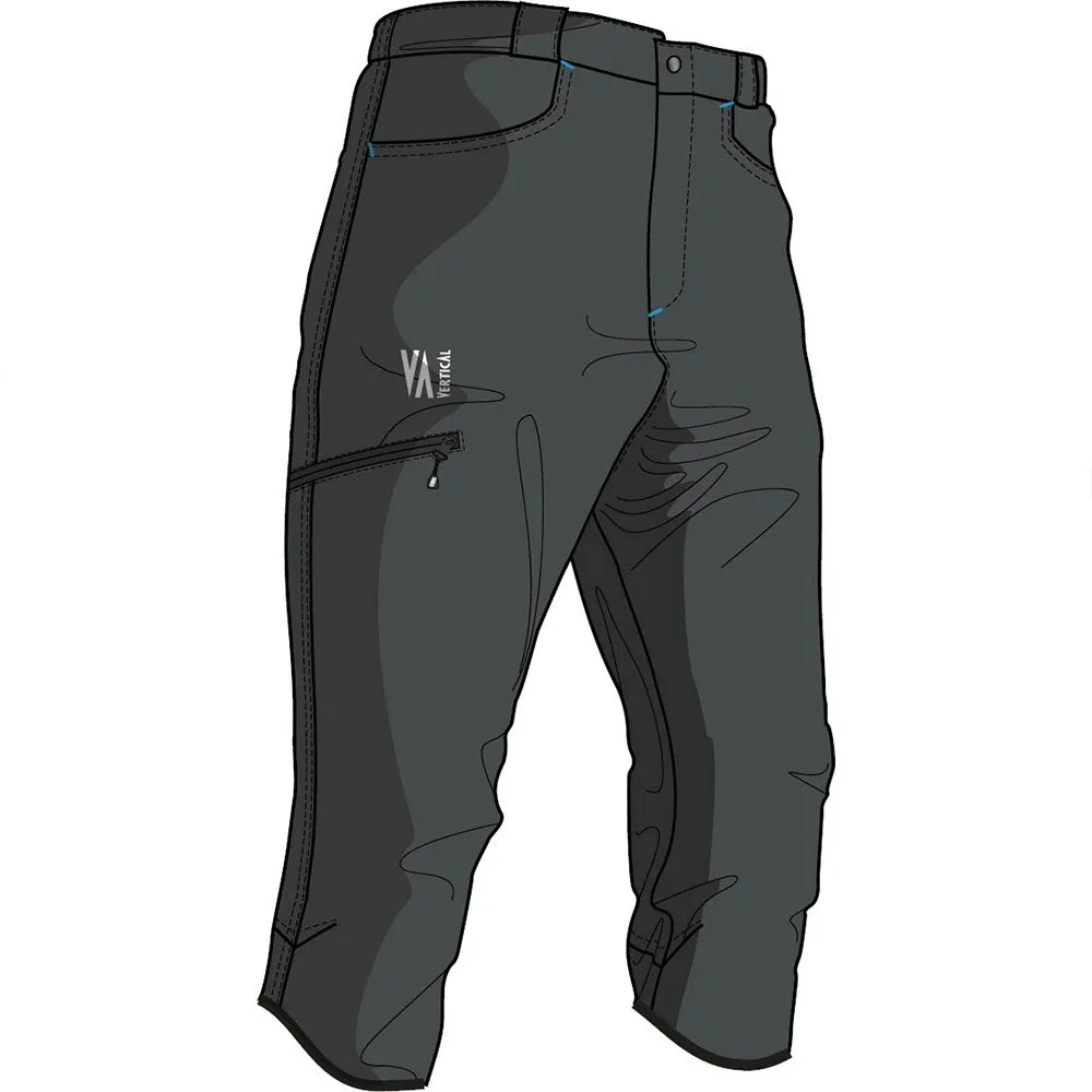 Vertical Long 3/4-hosen, Dark grey Vertical Long 3/4-hosen, Dark grey