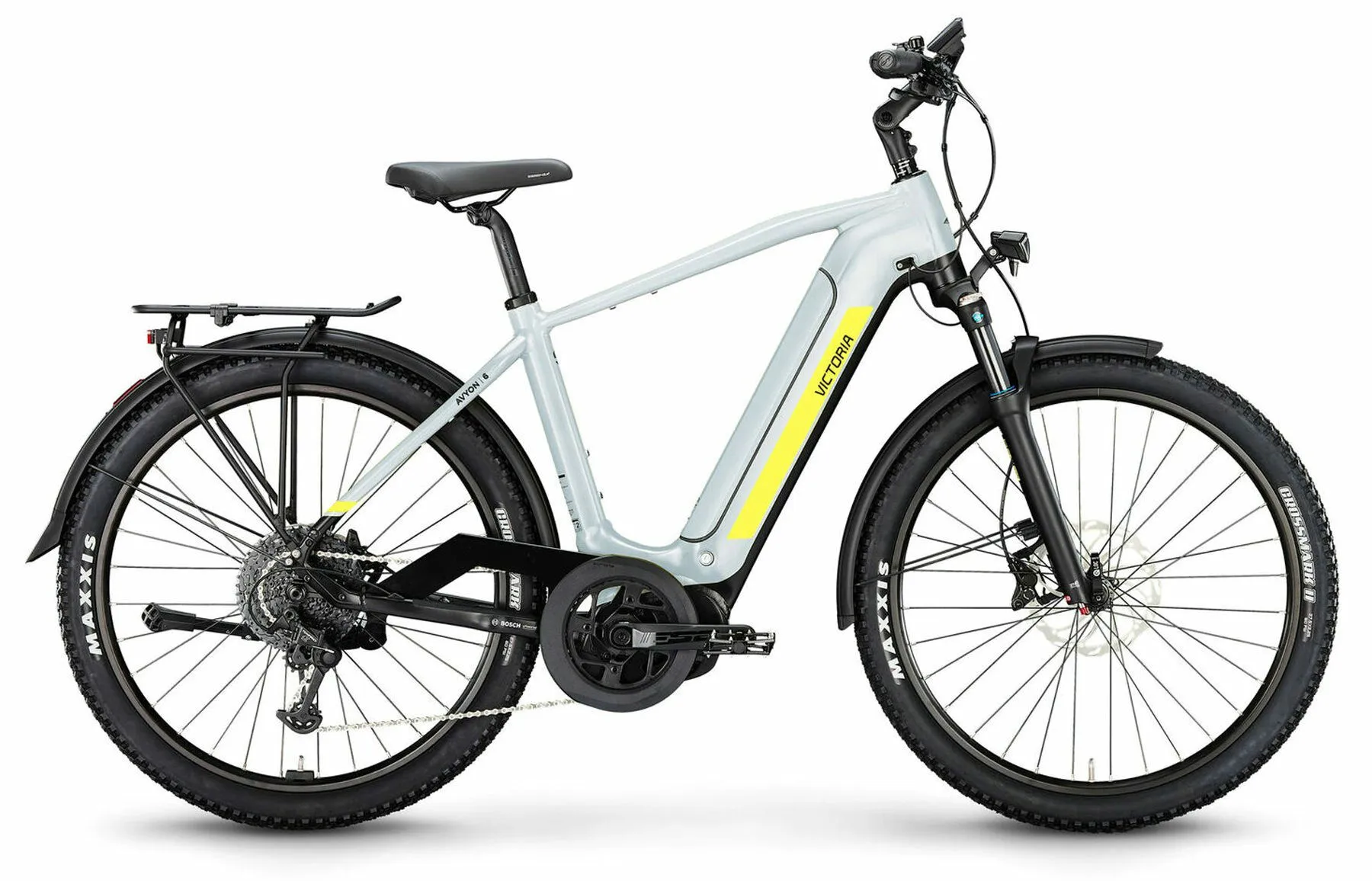 Victoria AVYON 6 White Matt 27,5" 750 Wh Diamant, Weiß, 48cm